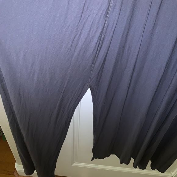 LAmade Heathered Gray Floor Length Cardigan with Side Slits. Made In The USA. - Picture 4 of 6